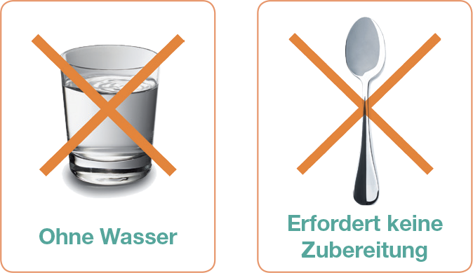 Die Vorteile von<br/>Natecal<sup>®</sup> D: 
